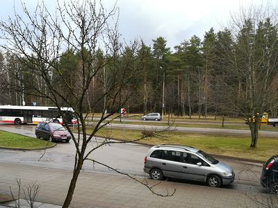 Зима без снега. На уборке улиц экономится немало средств - В Висагинасе