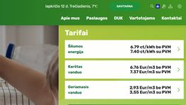 Оплата счетов в один клик: новая система самообслуживания от Visagino Energija (видео)