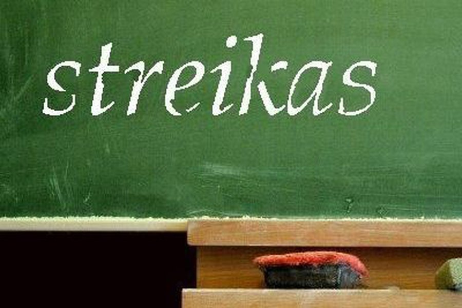 Висагинский профсоюз работников просвещения готовится к забастовке                                                                                     - В Висагинасе