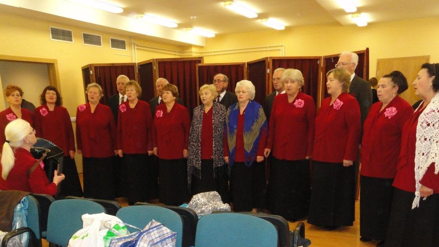 Висагинцы приняли участие в фестивале «Звени песня» - В Висагинасе