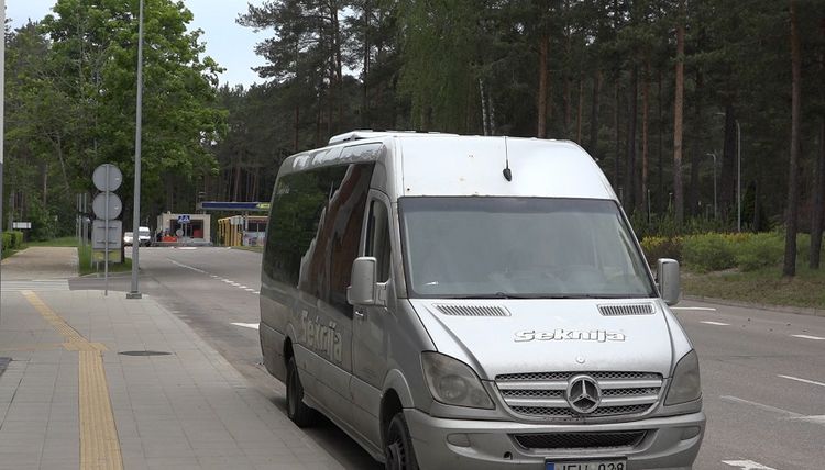 ЗАО „Seknija“ временно приостанавливает автобусные рейсы в Вильнюс и обратно