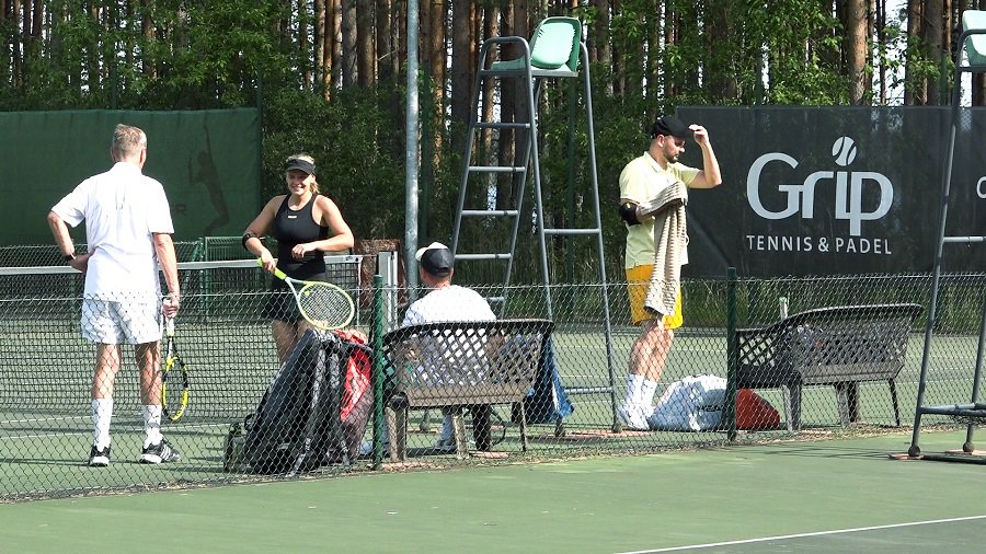 "Visaginas OPEN 2025"- турнир тенниса и отличного настроения (видео) - В Висагинасе