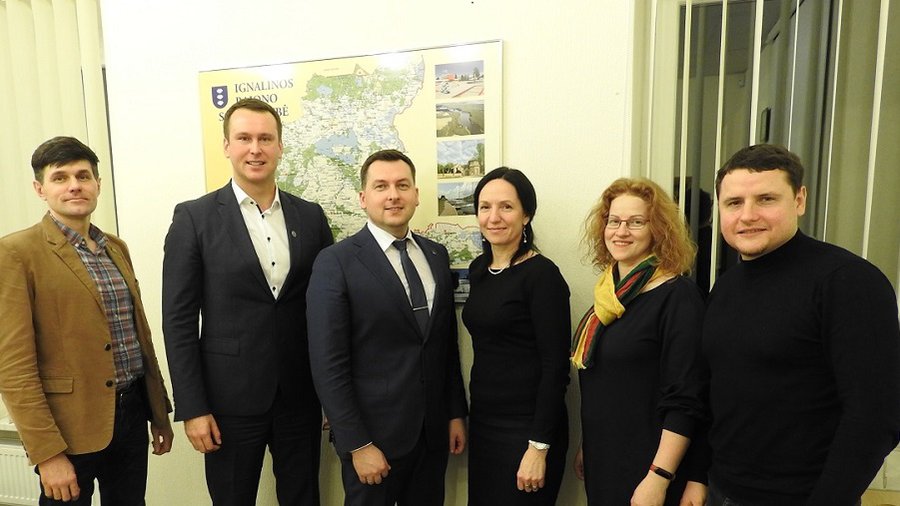 Члены команды «Висагинас – это мы» побывали в Игналинском самоуправлении - В Висагинасе