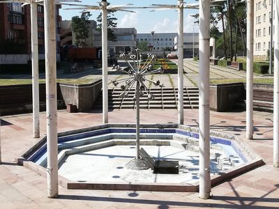 Город без фонтана. Почему его не включают? - В Висагинасе