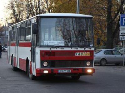 Autobusų reisai į kapinės - Visagine