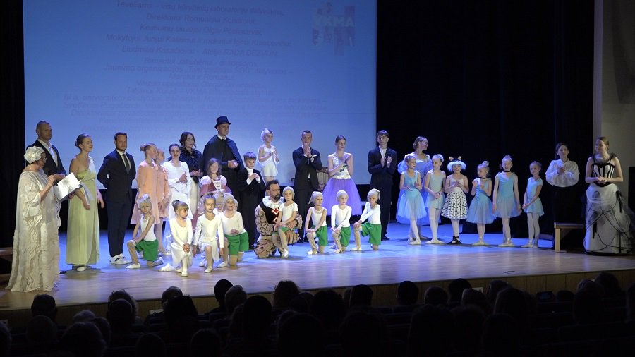 "Какой разный он - балет" (видео) - В Висагинасе