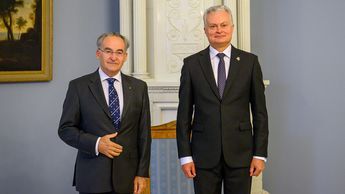 Президент поблагодарил Великого госпитальера Мальтийского ордена