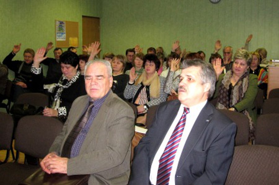 Профсоюз на сегодня — самый народный орган                                                                                                             - В Висагинасе