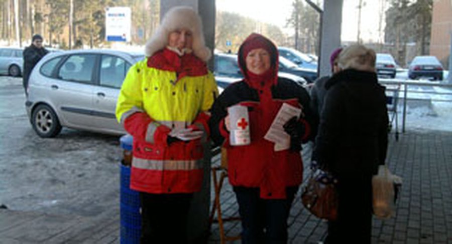 Акция помощи  Гаити продолжается - В Висагинасе
