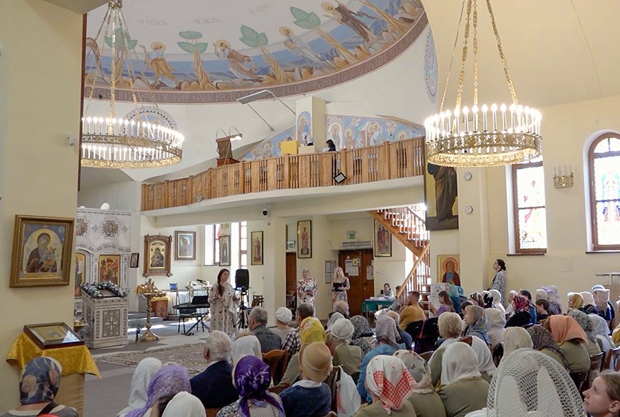 Роспись Введено-Пантелеимоновского храма закончена (видео) - Служба региональных новостей