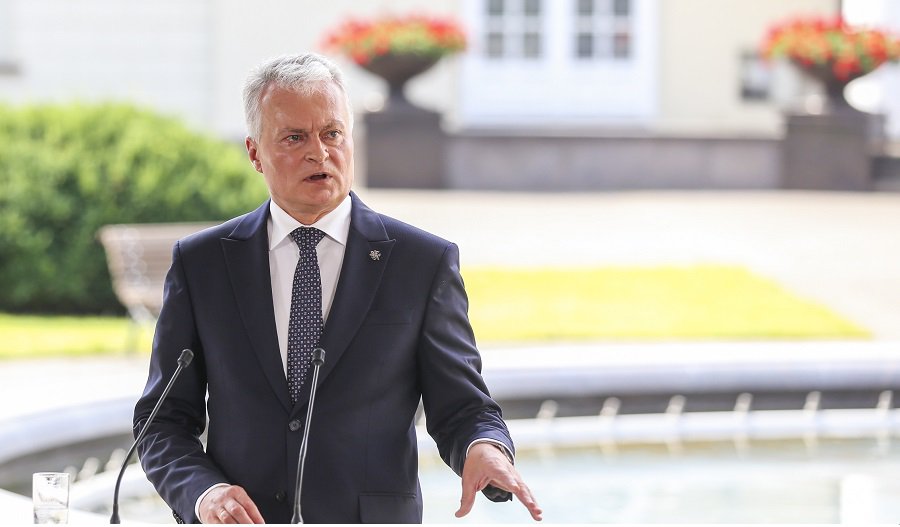 Г. Науседа: физический барьер на границе с Беларусью мы должны построить быстрее, чем за два года - Литва и страны Балтии