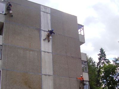 Стоп-кадр: Висагинский альпинизм  - В Висагинасе