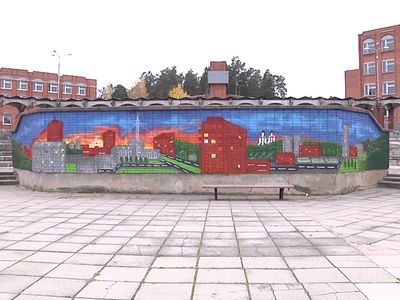 Искусство стрит-арта нашему городу - В Висагинасе