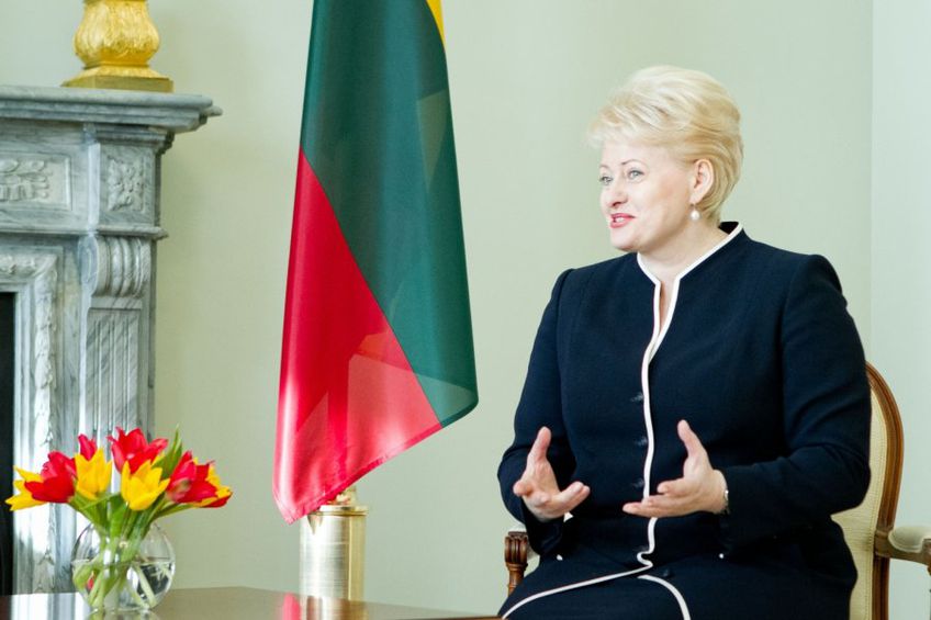 Грибаускайте инвестировала в Литву 700 000 литов