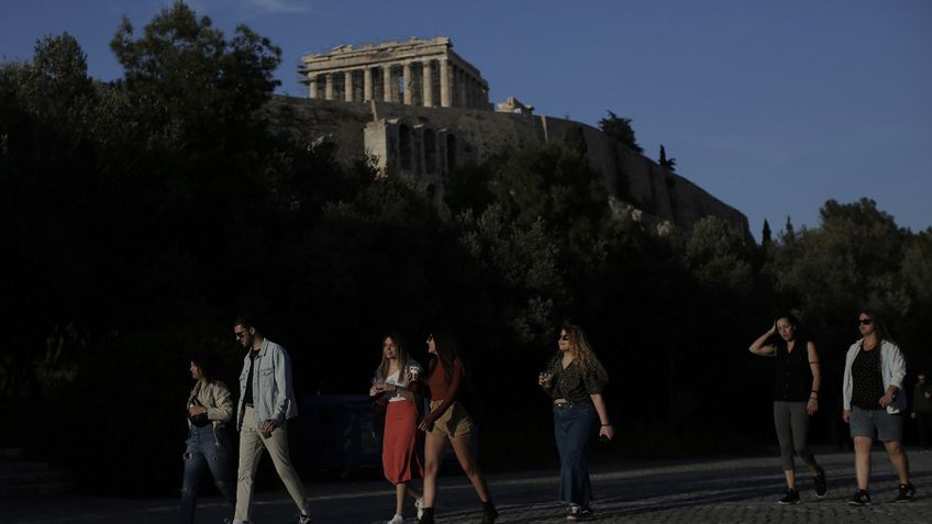 Atėnų Akropolis vėl atidarytas lankytojams