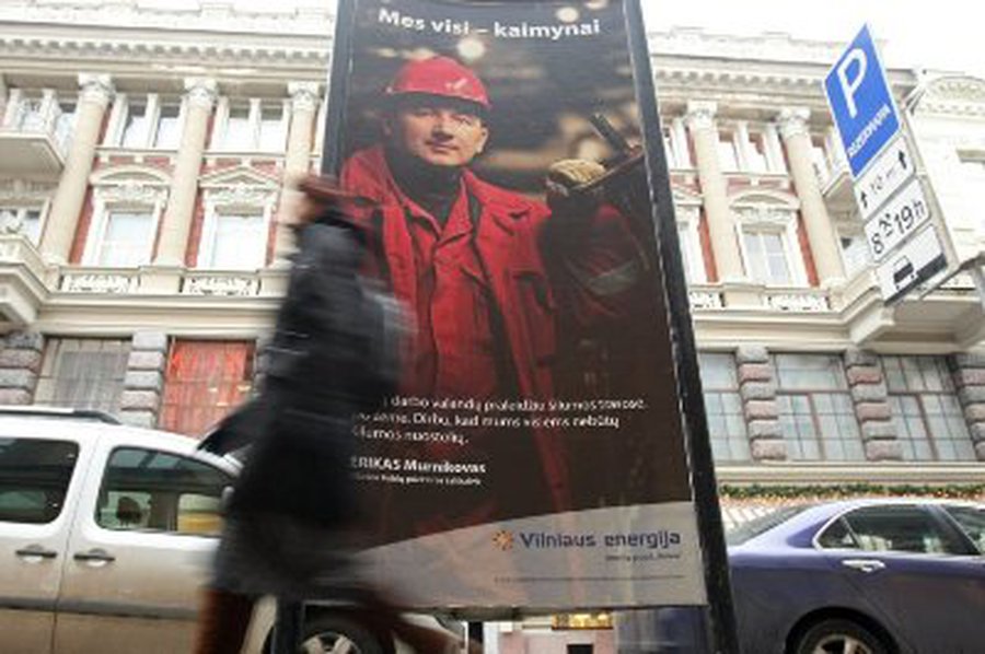Dėl „Vilniaus energijos“ reklamos – į Konkurencijos tarybą - Lietuva ir Baltijos šalys