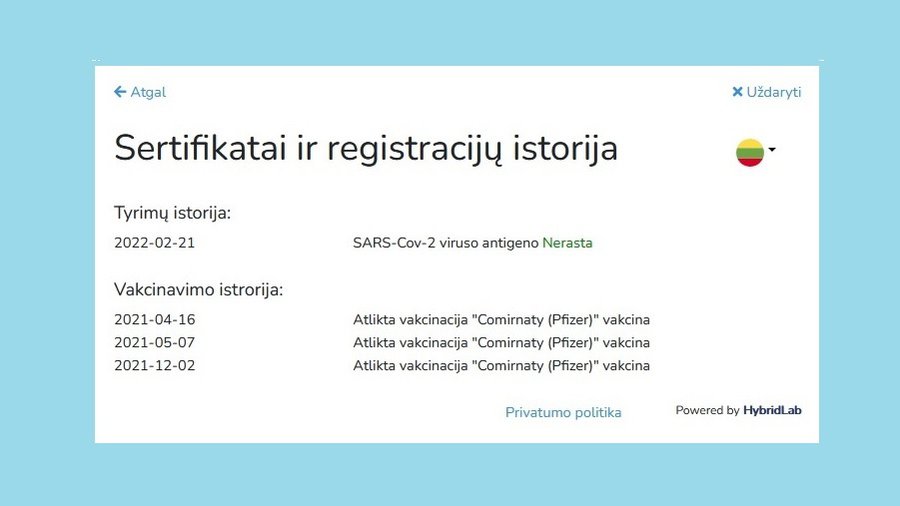 Отправляясь делать тест на COVID-19, не пользуйтесь такси и другим общественным транспортом! - В Висагинасе