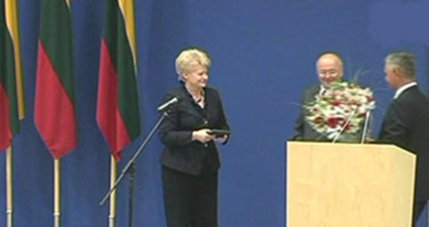 Д.Грибаускайте получила удостоверение об избрании ее президентом Литвы 