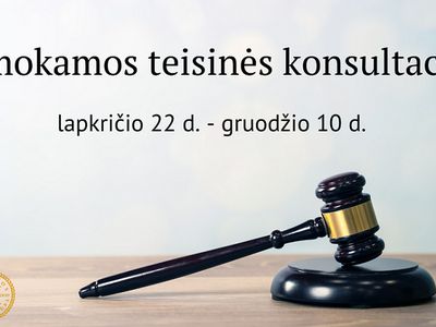 Адвокаты будут бесплатно консультировать малоимущих жителей - Литва и страны Балтии