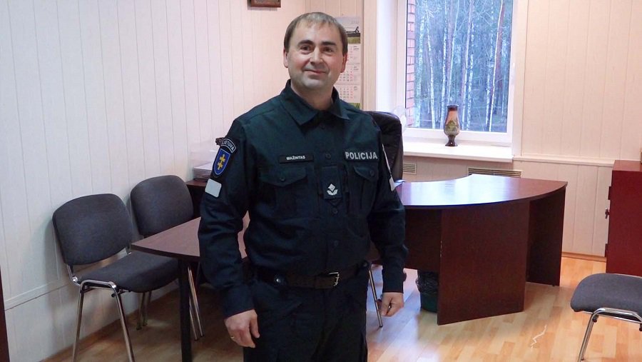 Знакомьтесь: новый начальник Висагинского комиссариата полиции (видео) - В Висагинасе
