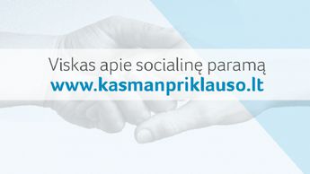Viskas vienoje vietoje apie išmokas skirtingais gyvenimo atvejais – www.kasmanpriklauso.lt