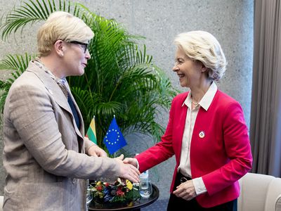 Premjerė susitiko su Europos Komisijos pirmininke - Pasaulyje