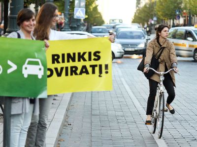 Diena be automobilio - Visagine