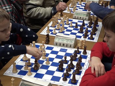 "Шахматное чудо" по-висагински (видео) - В Висагинасе