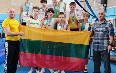 Успех висагинских батутистов в Риге - Висагинас и висагинцы