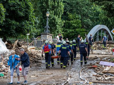 Vokietijoje nuslinkus nuošliaužai žuvo keli žmonės - Pasaulyje