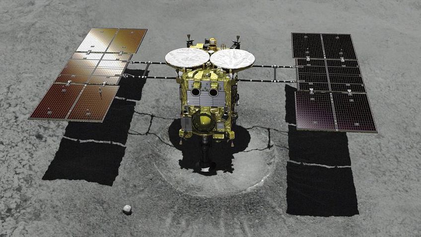 Японский зонд "Хаябуса-2" совершил вторую посадку на астероид Рюгу