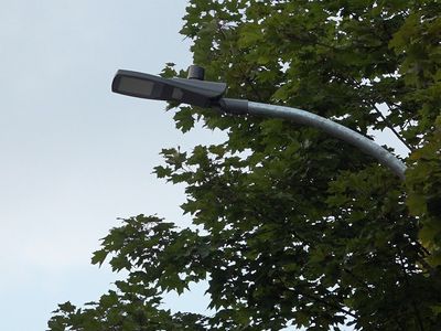 Особенности городской системы освещения после ее модернизации (видео) - В Висагинасе