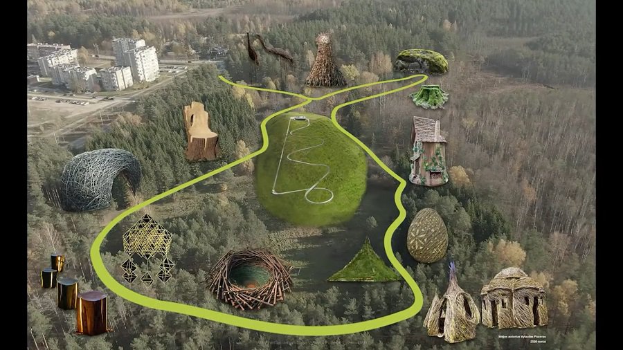 О насыпной горке и о происхождении «лишнего» грунта (видео) - В Висагинасе