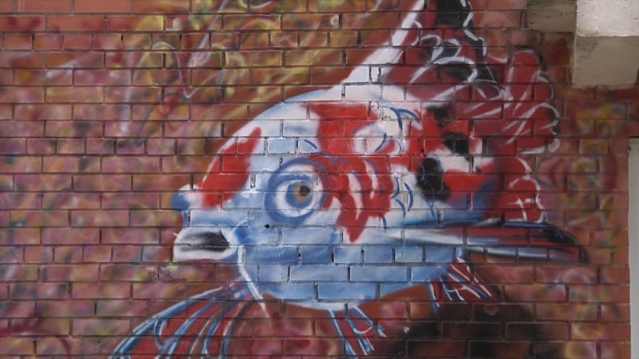 Граффити моему городу - В Висагинасе