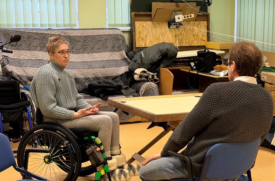 Об уборке снега, человеческом отношении и элементарной этике (видео) - В Висагинасе