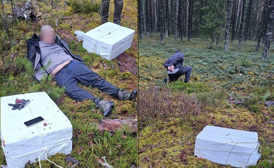 Литовские пограничники провели ряд успешных операций по ликвидации контрабанды сигарет - Происшествия и криминал