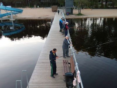 Будут ли ремонтировать пирс? - В Висагинасе