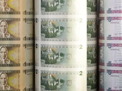 Двадцатилетие лита со смертельным знаком  - Литва и страны Балтии