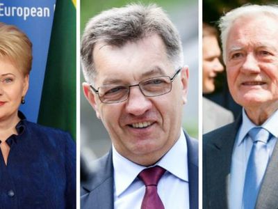 Буткявичюс в рейтинге уступил Адамкусу  - Литва и страны Балтии