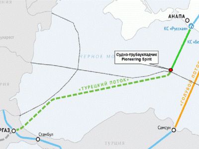 «Турецкий поток» дотянули до Турции - Энергетика