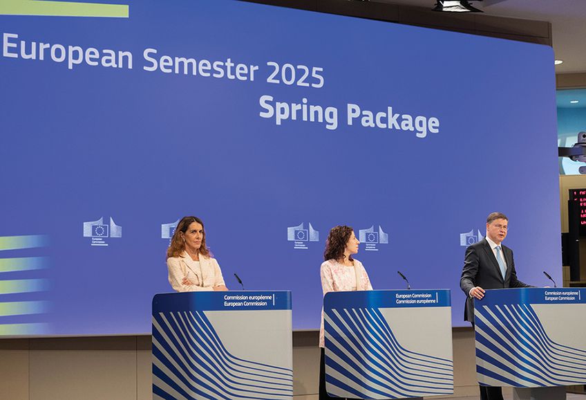 2025 m. Europos semestro pavasario paketas: gairės ES konkurencingumui stiprinti