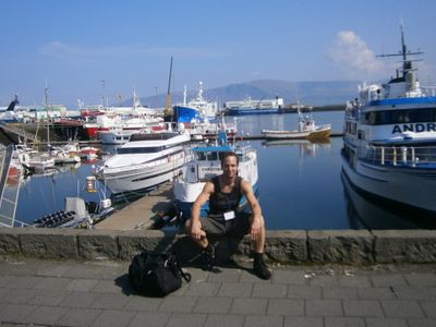 Э.Пищикас — в исландском Харпа - В Висагинасе