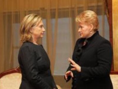 Dėl H. Clinton – Lietuvos politikių trintis                 - Lietuva ir Baltijos šalys