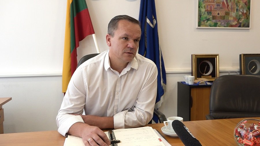 Мэр – об актуальных сегодня вопросах (видео) - В Висагинасе