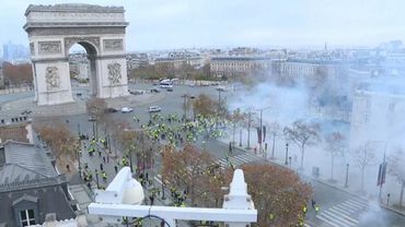 Число участников протестов во Франции к вечеру увеличилось почти до 39 тыс.