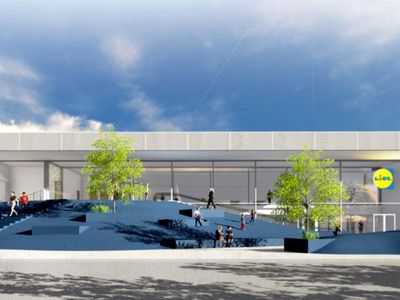 Каким может быть LIDL, если власти и архитекторы не идут на поводу у застройщика - Литва и страны Балтии