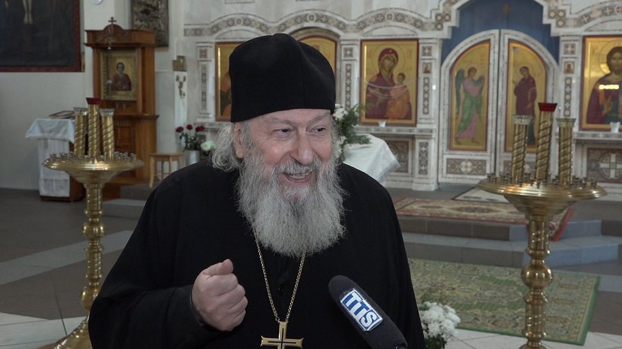 Отец Иосиф - о дистанционных богослужениях и об интерактивном  общении (видео) - В Висагинасе