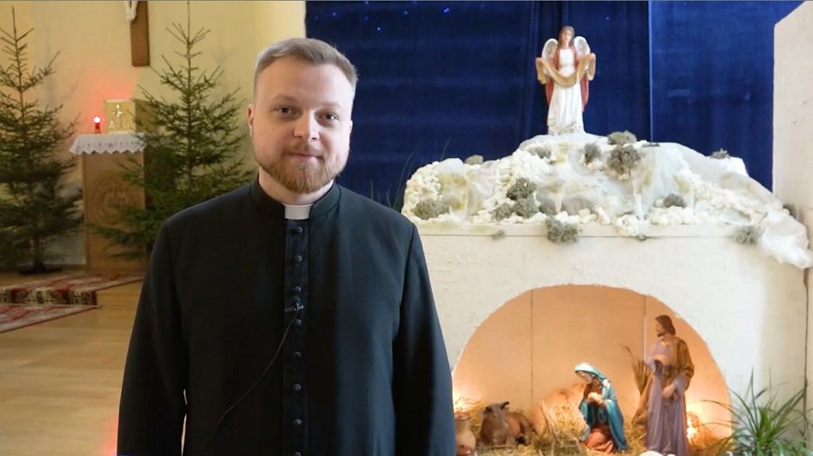 Раймундас Юролайтис: "Бог стал человеком, чтобы человек стал подобным Богу..." (видео) - В Висагинасе