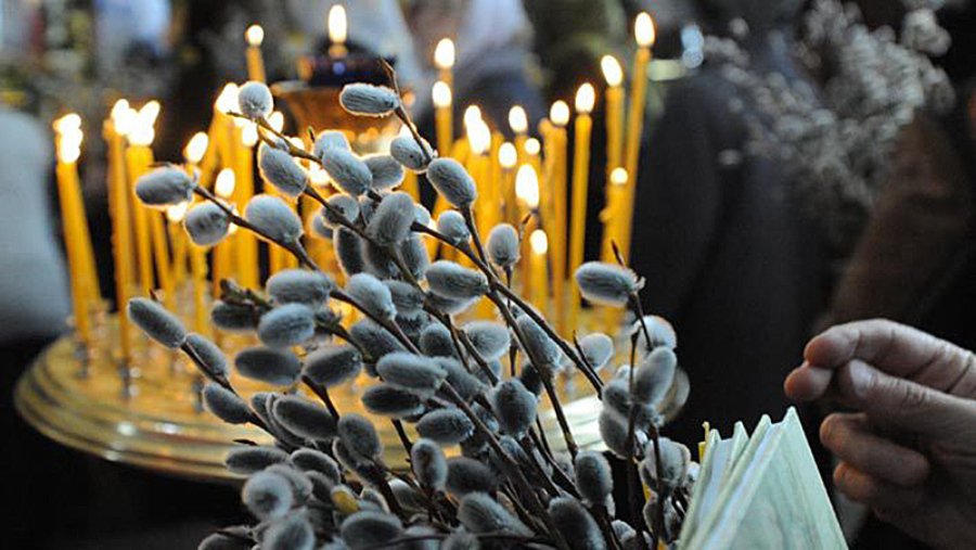 Сегодня Вербное воскресенье. Через неделю – Пасха! - В Висагинасе