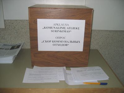 Висагинцев приглашают принять участие в опросе - В Висагинасе